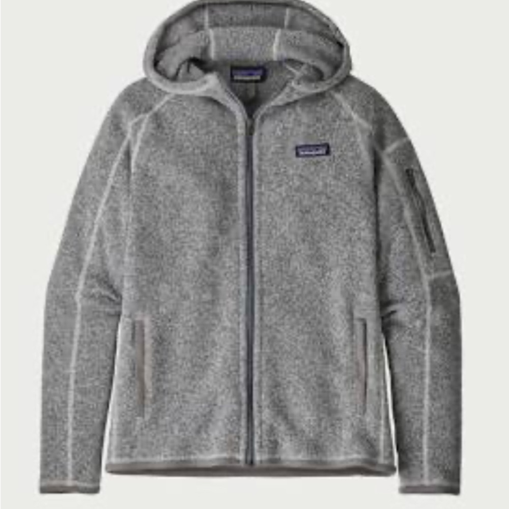 Patagonia Gray Better Sweater Full-Zip Hoodie